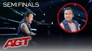 Kodi Lee sings sings You Are The Reason on Americas Got Talent 2019 Semifinals