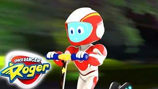 Space Ranger Roger  Roger sticks the landing  Videos For Kids