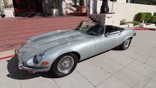 1974 Jaguar V-12 E-Type Roadster Series III for sale at Motor Car Company in San Diego California