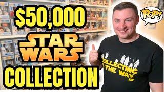 My $50000 Funko Star Wars Collection Room Tour