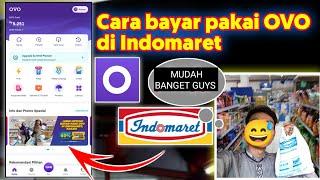 Begini cara bayar menggunakan OVO di Indomaret  Cara bayar pakai OVO di Indomaret