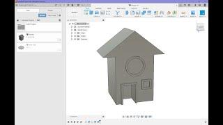 Fusion 360 tutorial- House