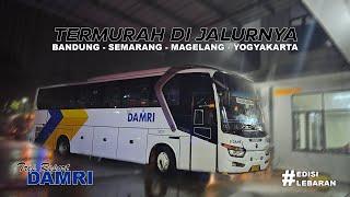 TERMURAH DI JALURNYA   Trip Report Bus Damri Bandung ke Yogyakarta