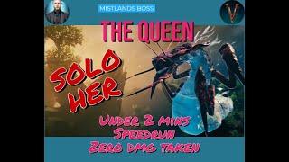 Valheim Boss - The Queen - Solo Her Under 2 Mins - Speedrun Zero Dmg Taken #shorts