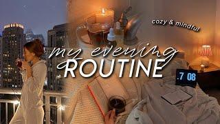 WINTER EVENING ROUTINE  cozy & mindful night routine habits for the colder season 2023 