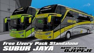 LIVERY PACK SUBUR JAYA MOD JETBUS SERIES OJEPEJE TEAM