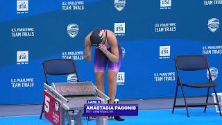 American record for Paralympian Anastasia Pagonis  U.S. Paralympic Swimming Trials