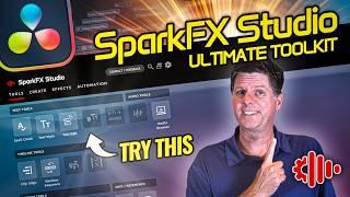 SparkFX Studio is Here Supercharge Your Video Editing in Davinci Resolve - Edit Animate and More