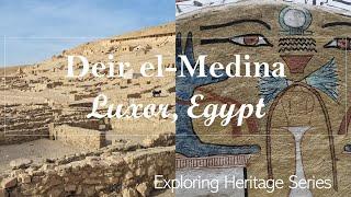 Deir el-Medina Workers village  I Luxor Egypt I 4K Tour I 11 mins I 2023