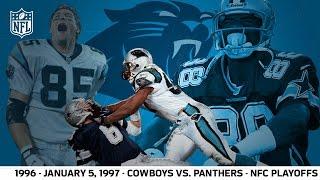 1996 Divisional Playoffs Panthers First Playoff Win  Cowboys vs. Panthers  NFL Full Game