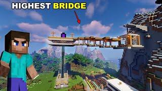 BUILDING MINECRAFT AUTOMATIC CASTLE BRIDGE  JUNKAARVARD