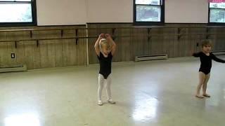 Grace showing Ballet Moves