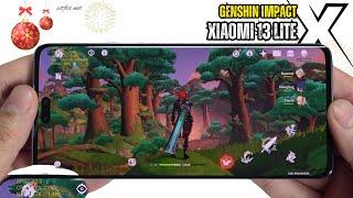 Xiaomi 13 Lite Genshin Impact Gaming test Update 2024  Snapdragon 7 Gen 1 120Hz Display