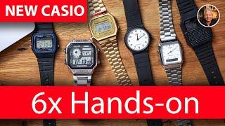 Meistverkaufte Uhren der Welt - Casio Future Classic Line 2024 - Hands-on & on the wrist