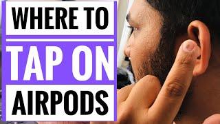Where to Tap on Airpods Perfecting the Apple AirPod Double Tap 2023