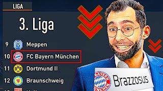 ICH ZERSTÖRE DEN FC BAYERN BIS ER 3. LIGA SPIELT   FIFA 23 Karrieremodus Challenge