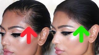 HOW TO FAKE A PERFECT HAIRLINE  cheap and easy way to make thin hair look fuller Sabrina Anijs