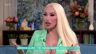 Jessica Alves Formerly Rodrigo Alves AKA The Human Barbie Doll On This Morning 13.06.2024