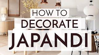 HOW TO DECORATE JAPANDI STYLE and what is it? 