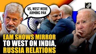 ‘US West armed dictatorships like Pak…’ EAM Jaishankar talks straight on India-Russia ties in US