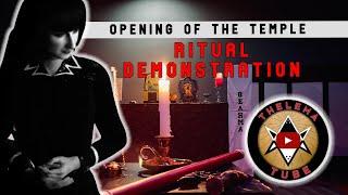 Ritual Magick Demonstration - Opening of the Temple