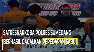 Satresnarkoba Polres Sumedang Berhasil Gagalkan Peredaran Sabu   SBR  BANDUNGTV