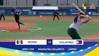 Highlights - Game 44 - Mexico vs Philippines - 2023 U-15 Womens Softball World Cup