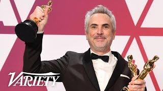 Alfonso Cuarón - Roma - Best Director Cinematographer Best Foreign Language Film - Backstage