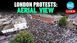 LIVE  Londons Counterprotest Immigrant Communities Rally Against Far-Right Threat  UK Protests