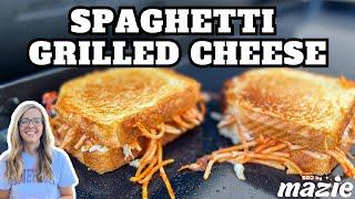 SPAGHETTI GRILLED CHEESE  Pit Boss Ultimate Griddle Recipe