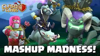 Mashup Madness NEW TROOPS Clash of Clans