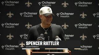 Spencer Rattler talks his performance  Saints-Titans Postgame  2024 NFL Preseason Week 3