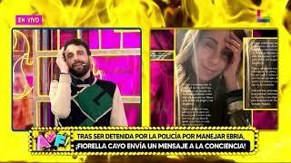 Amor y Fuego - JUN 27 - TRAS SER DETENIDA POR LA POLICÍA FIORELLA ENVÍA MENSAJE A LA CONCIENCIA