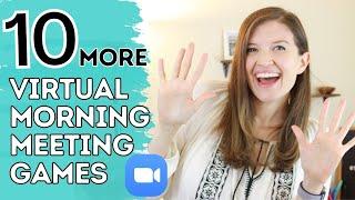 10 Virtual Morning Meeting Games & Activities to Play Online Using Zoom  Tech Tips for Teachers