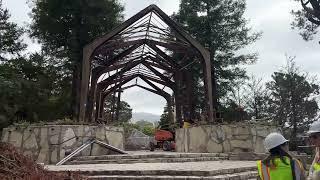 Wayfarers Chapel Disassembly Update - June 2024