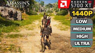 Assassins Creed Odyssey RX 5700 XT  i3 12100f  1440p