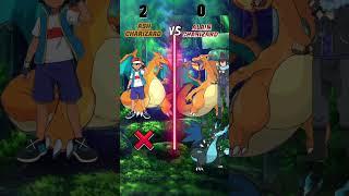 Ash Charizard Vs Alain Charizard  PokeUltra D #pokemon #charizard