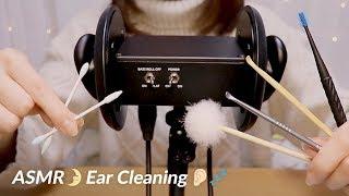 ASMR 6 types of Ear Cleaning Sounds  Whispering