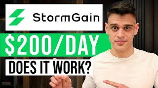 Earn FREE Crypto On Stormgain In 2024  Cloud Mining Review