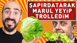 ŞAPIRDATARAK MARUL YEDİM TROLLEDİM KUDURDULAR 