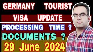 Germany Tourist Visa Update in June 2024  Germany Visa From India  Schengen Germany Visa Process