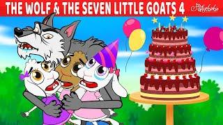 Wolf and the Seven Little4 Goats  The Cake Surprise  Tales in Hindi  बच्चों की नयी हिंदी कहानियाँ