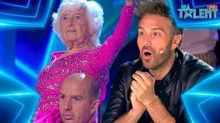 PADDY JONES TRIUMPHES dancing with NICKO at 87  Auditions 7  Spains Got Talent 7 2021