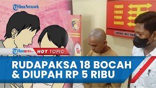 Pria di Palembang Rudapaksa 18 Anak Di Bawah Umur Korban Diberi Upah Rp 5 Ribu Usai Berhubungan