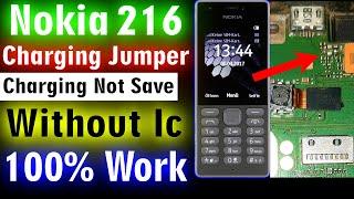 Nokia 216 RM-1187 No Charging Solution Without Ic Jumper