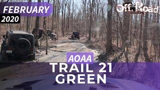 Trail 21 Green at AOAA - Anthracite Outdoor Adventure Area