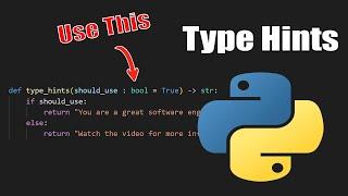 Python Type Hints