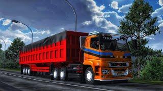 Share Livery Mod Bussid Truck Fuso SG -V Trailer - Bus Simulator Indonesia