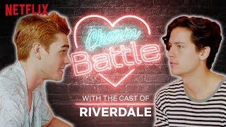 KJ Apa VS Cole Sprouse Charm Battle  Riverdale  Netflix