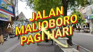 Jalan Malioboro Pagi Hari #jalan #malioboro #pagi #hari